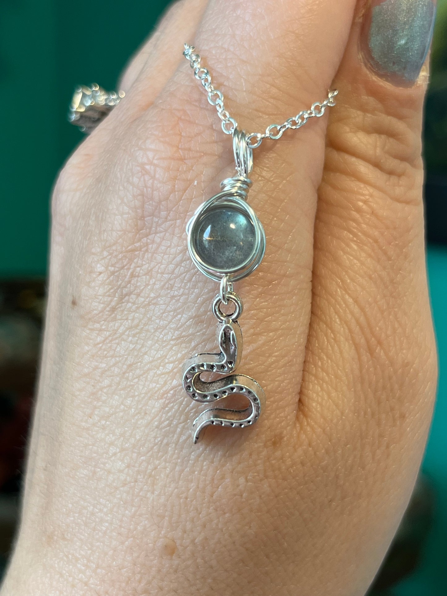 Lilith Devotional Charm – Goddess-Inspired Crystal Necklaces | Altar Talisman | Traveling Altars for Daily Connection & Devotion