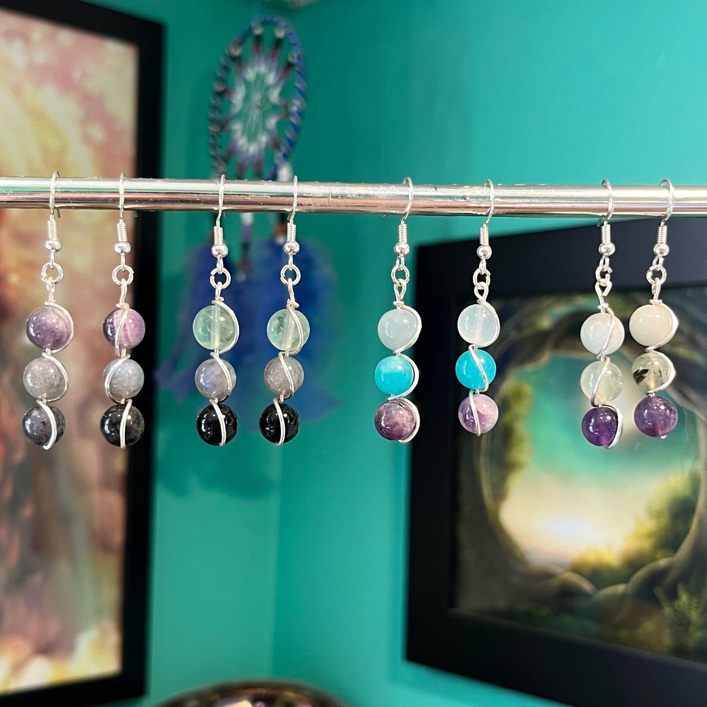 Zodiac Crystal Earrings