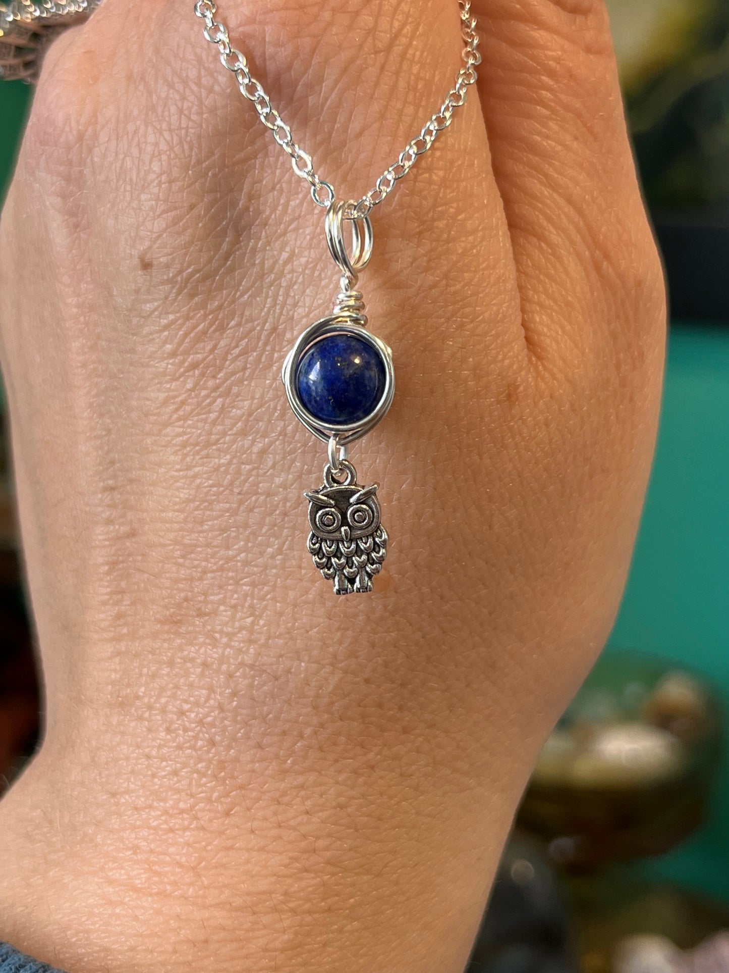 Athena Devotional Charm – Goddess-Inspired Crystal Necklaces | Altar Talisman | Traveling Altars for Daily Connection & Devotion