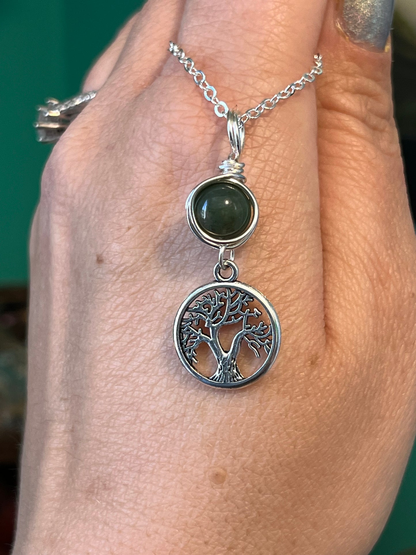 Gaia Devotional Charm – Goddess-Inspired Crystal Necklaces | Altar Talisman | Traveling Altars for Daily Connection & Devotion