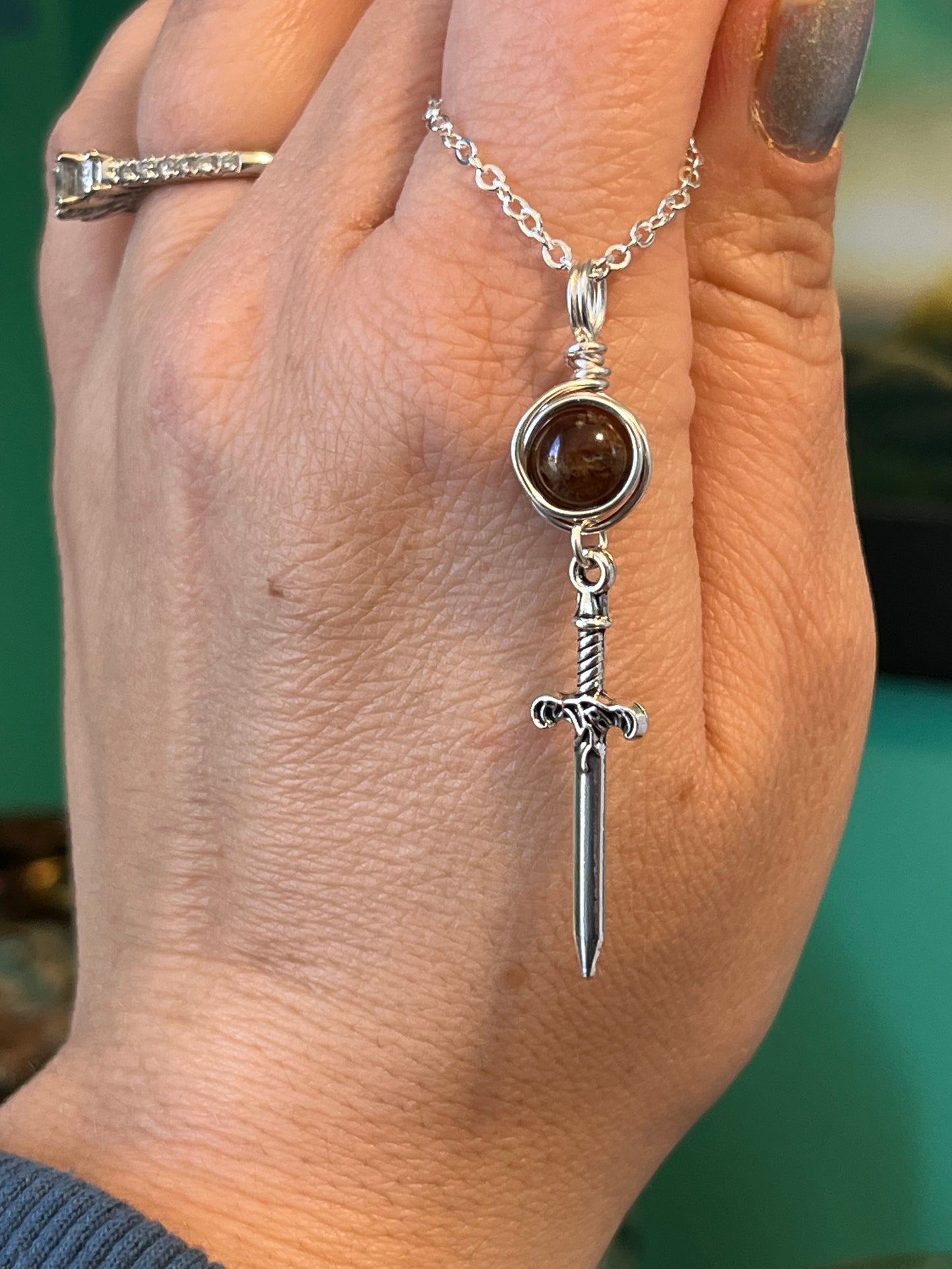 Kali Devotional Charm – Goddess-Inspired Crystal Necklaces | Altar Talisman | Traveling Altars for Daily Connection & Devotion