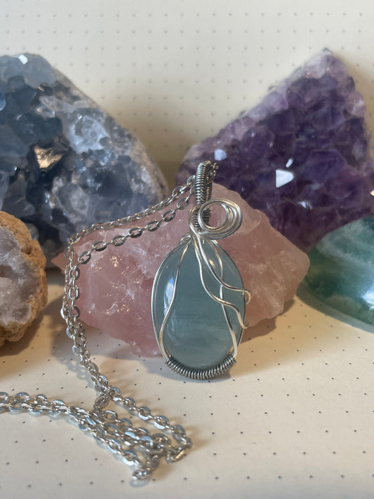 Aquamarine Necklace