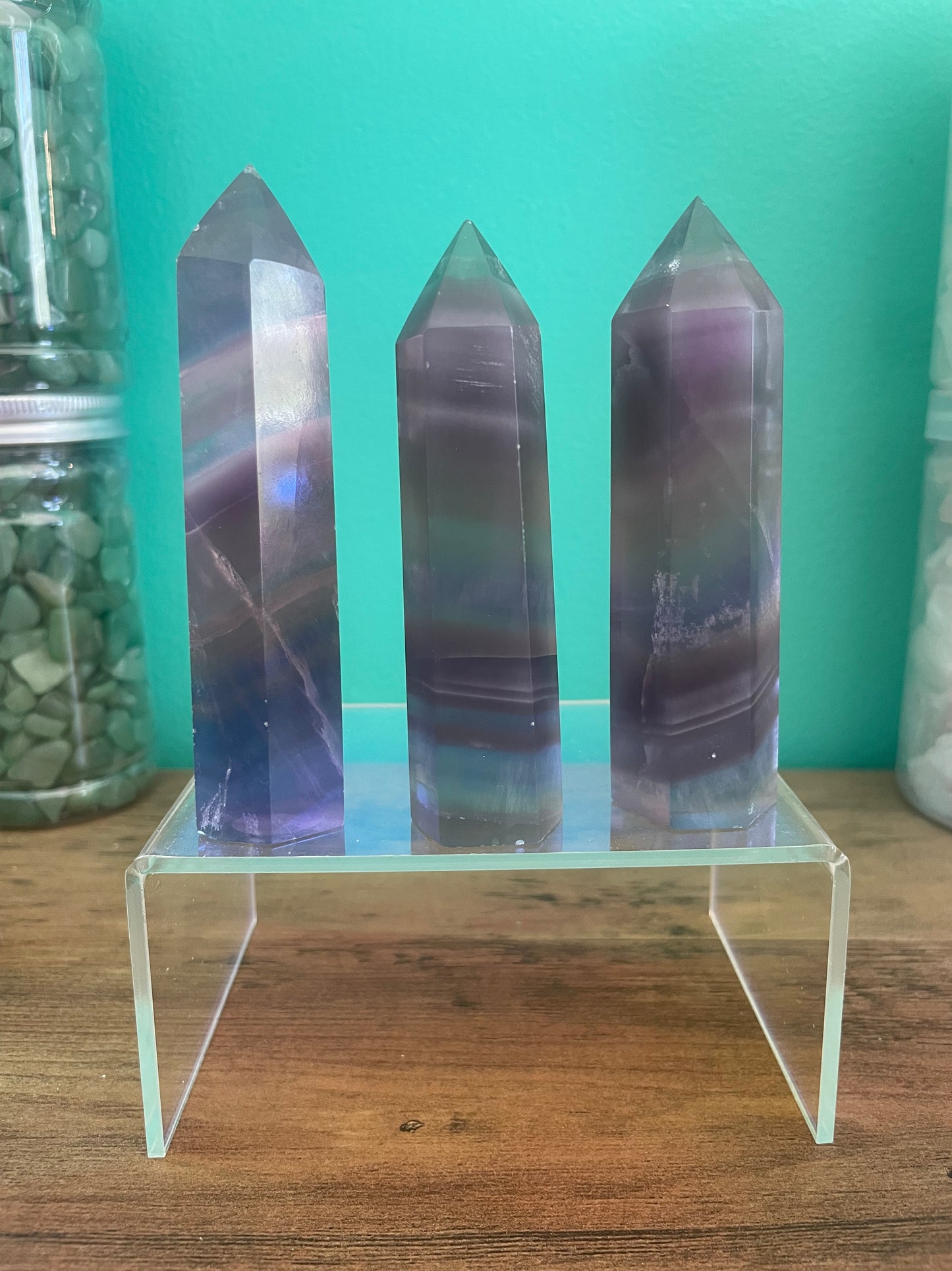 Rainbow Fluorite Towers