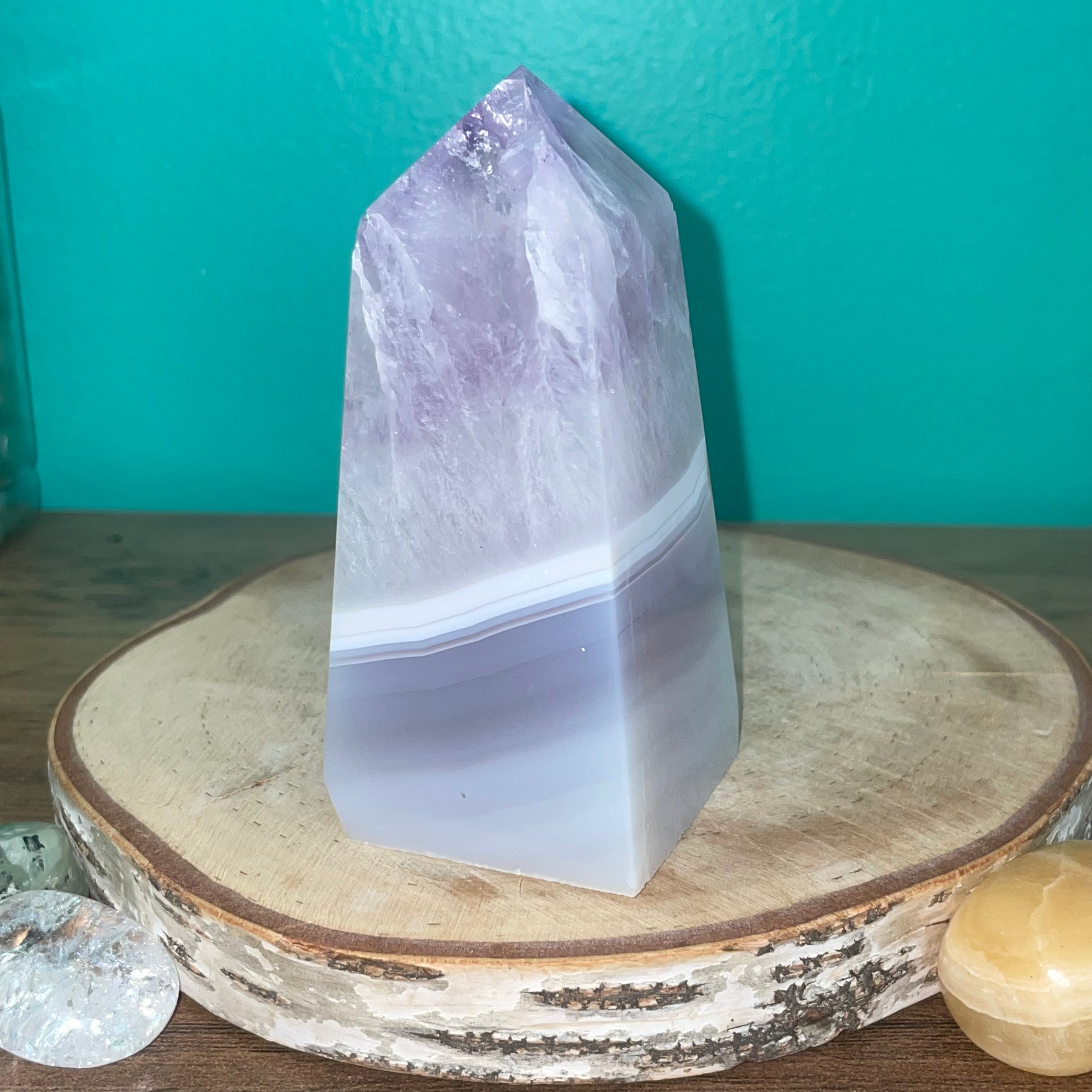 Amethyst Agate Tower