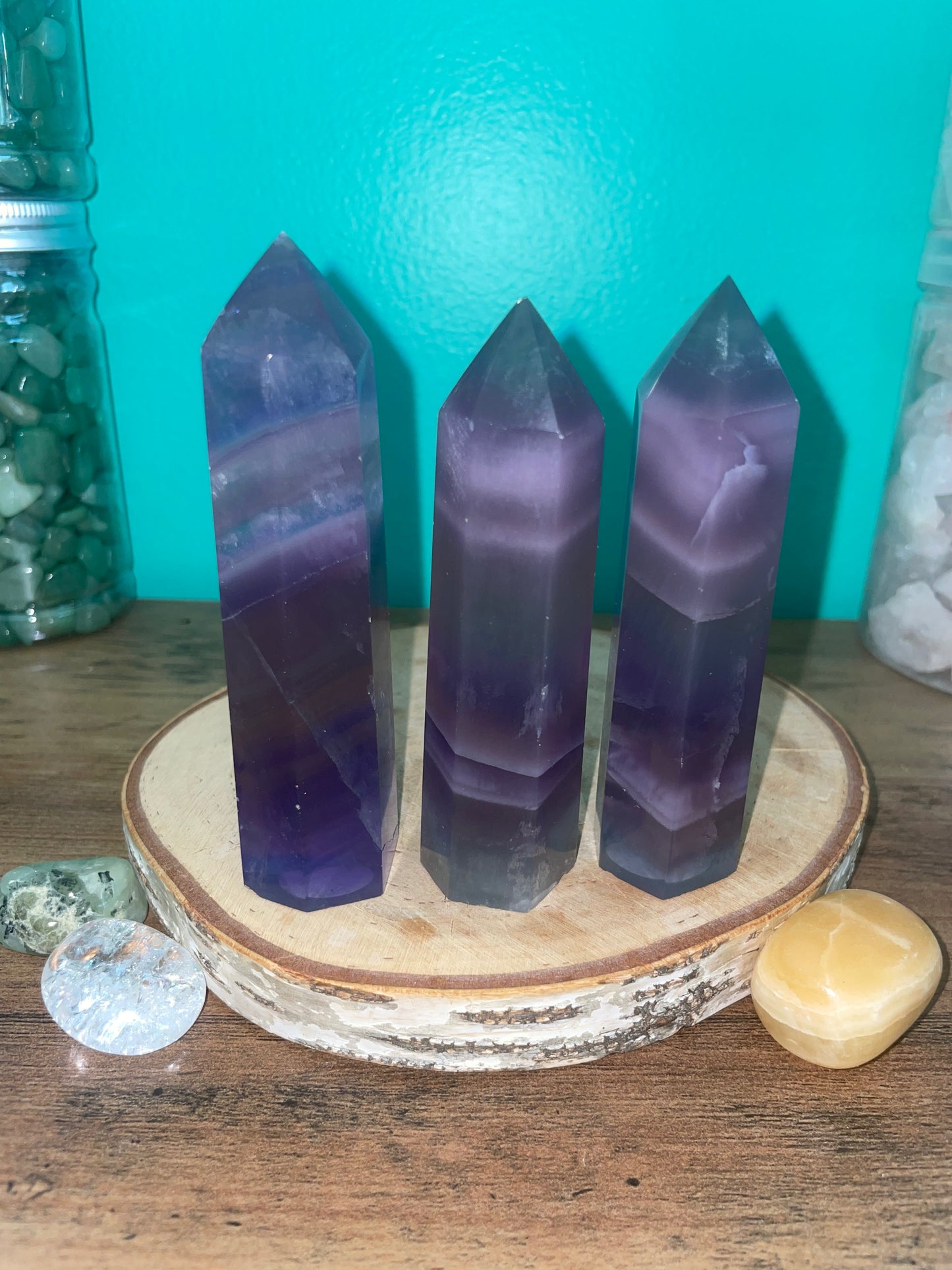 Rainbow Fluorite Towers