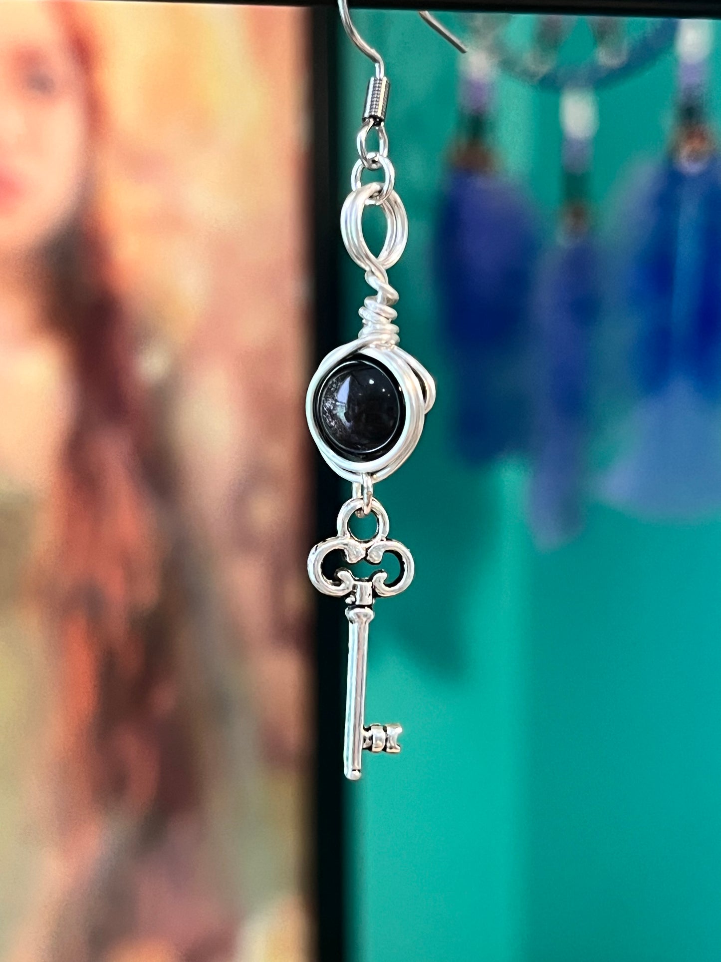 Mix & Match Goddess Earring |Single Devotional Charm Choose Your Goddess | Hypoallergenic