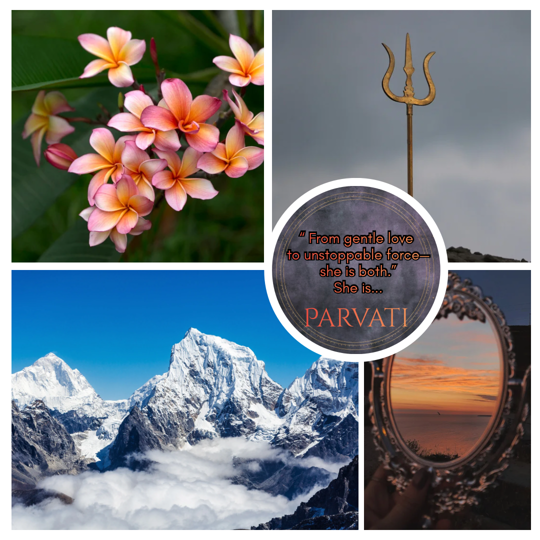 Parvati Devotional Charm – Goddess-Inspired Crystal Necklaces | Altar Talisman | Traveling Altars for Daily Connection & Devotion