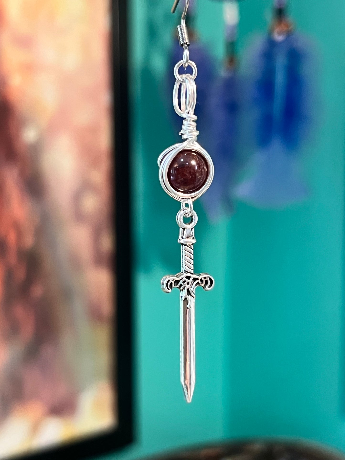 Mix & Match Goddess Earring |Single Devotional Charm Choose Your Goddess | Hypoallergenic