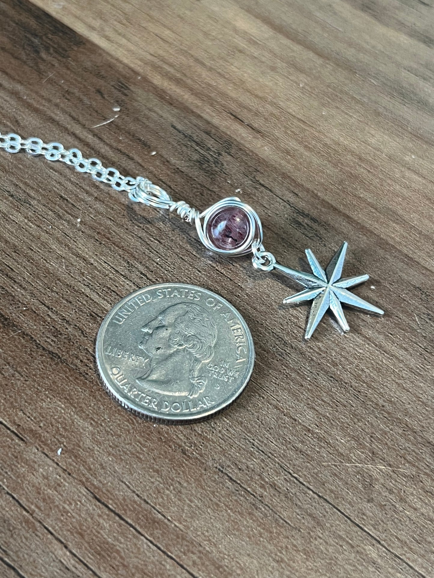 Eos Devotional Charm – Goddess-Inspired Crystal Necklaces | Altar Talisman | Traveling Altars for Daily Connection & Devotion